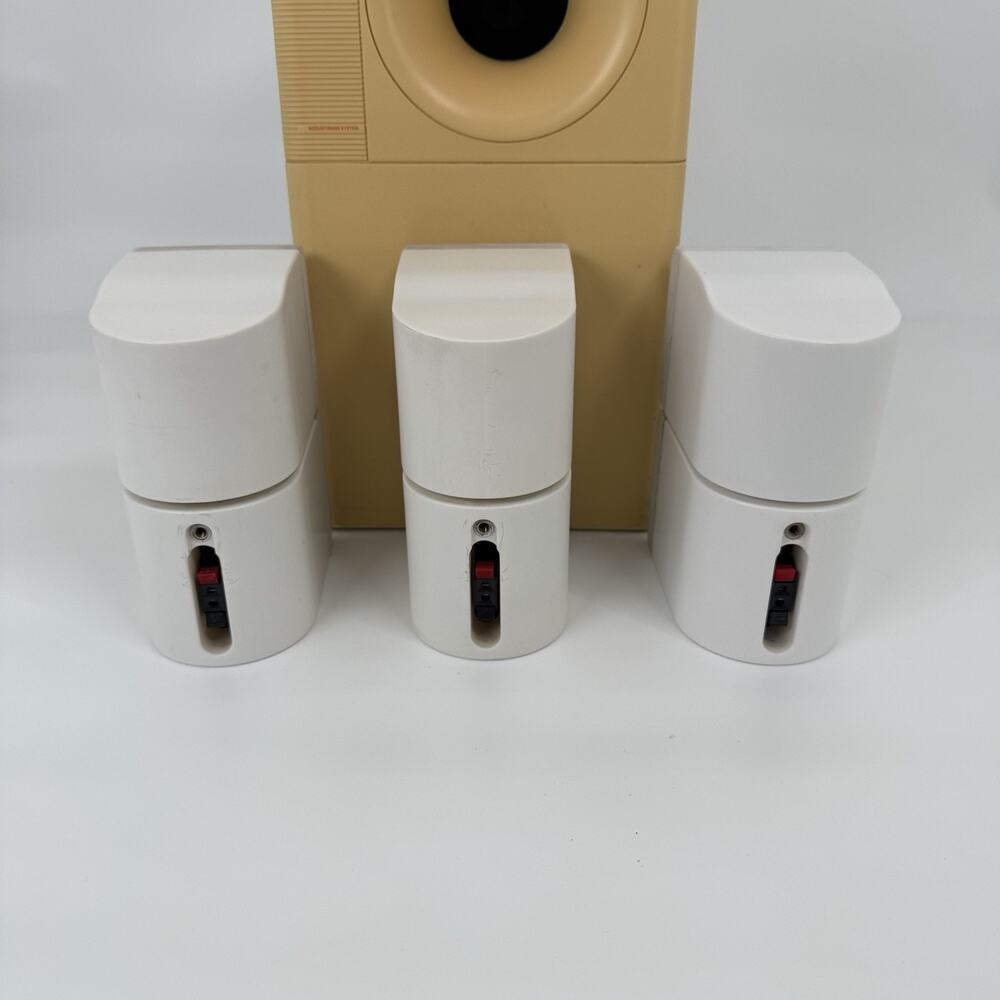 Bose Acoustimass 7 Speaker System With 3 Double Cube Speakers Tested Working - Picture 5 of 11